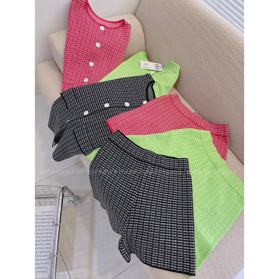 Set len giả vest