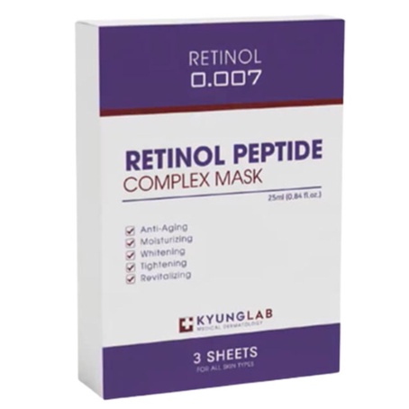 [HÀNG CÔNG TY] 1 MIẾNG- Mặt nạ retinol KyungLab Peptide Complex Mask 1 miếng