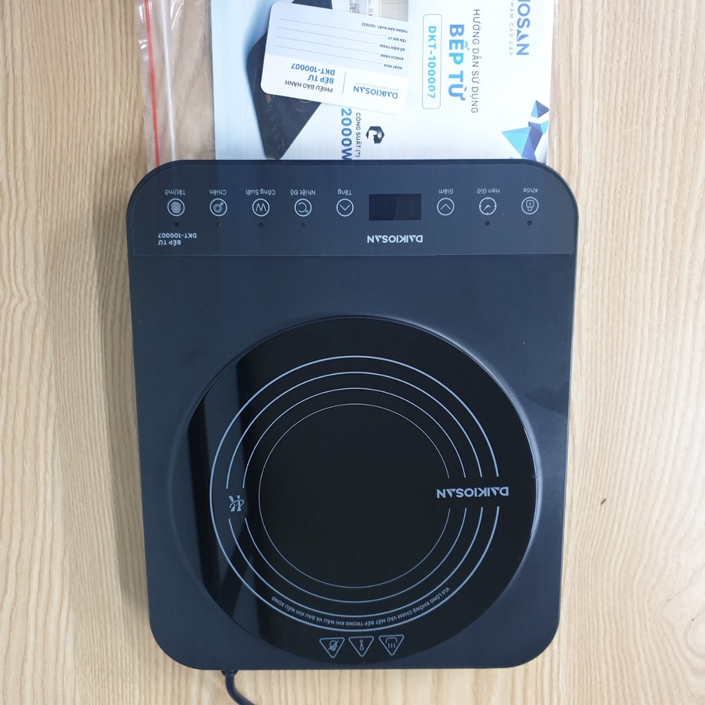 Bếp từ đơn Daikiosan DKT-100007- Điện máy Sunmy- BẢo hành chính hãng
