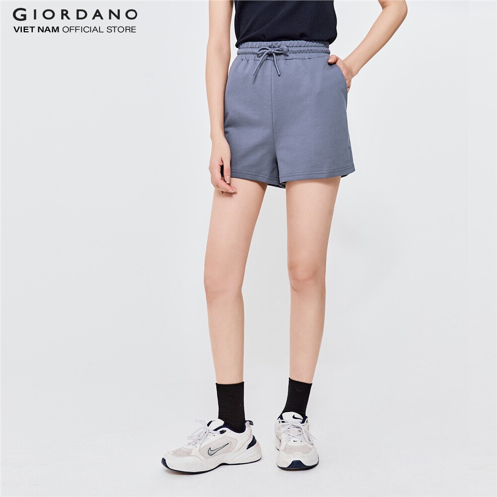 Quần Shorts Nữ Lưng Thun Giordano 05402449