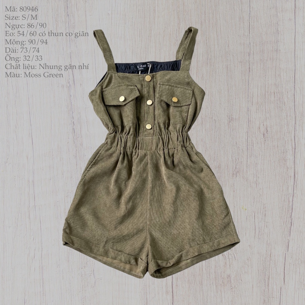 Yếm quần short THE C.I.U - Mellin Jumpsuit | BigBuy360 - bigbuy360.vn