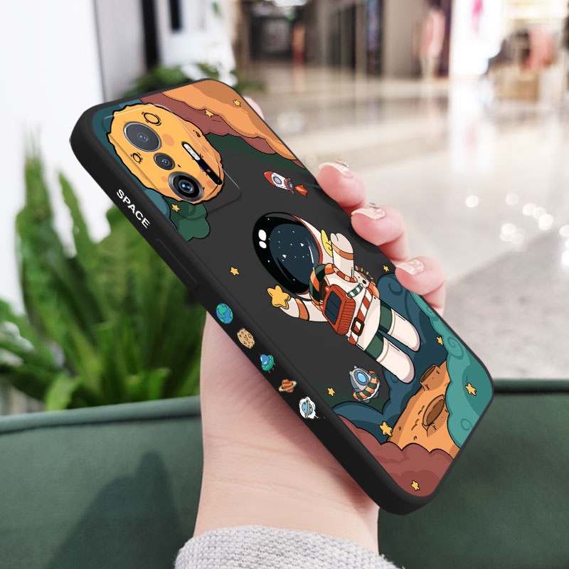 Ốp Điện Thoại Hình Phi Hành Gia Cho xiaomi mi 13t 12t 11t 10t pro lite mi 9t pro