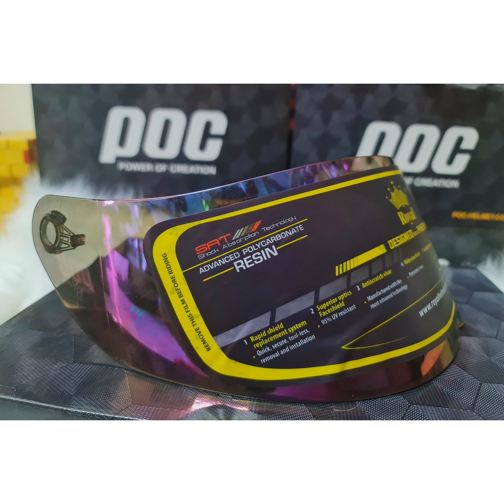 Kính rời thay thế cho nón ROC 05 chính hãng