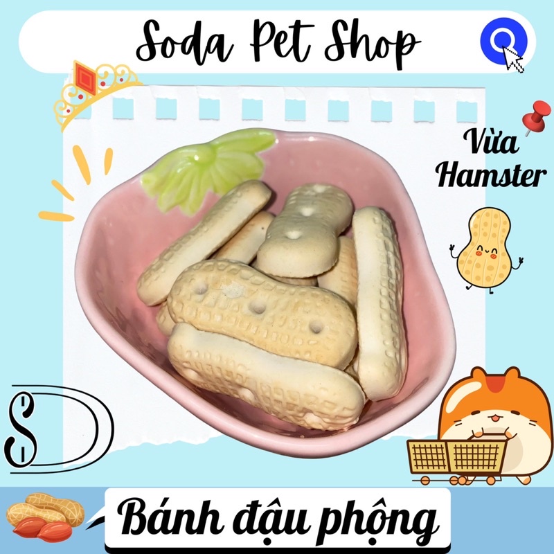 Bánh Đậu Phộng Cho Hamster