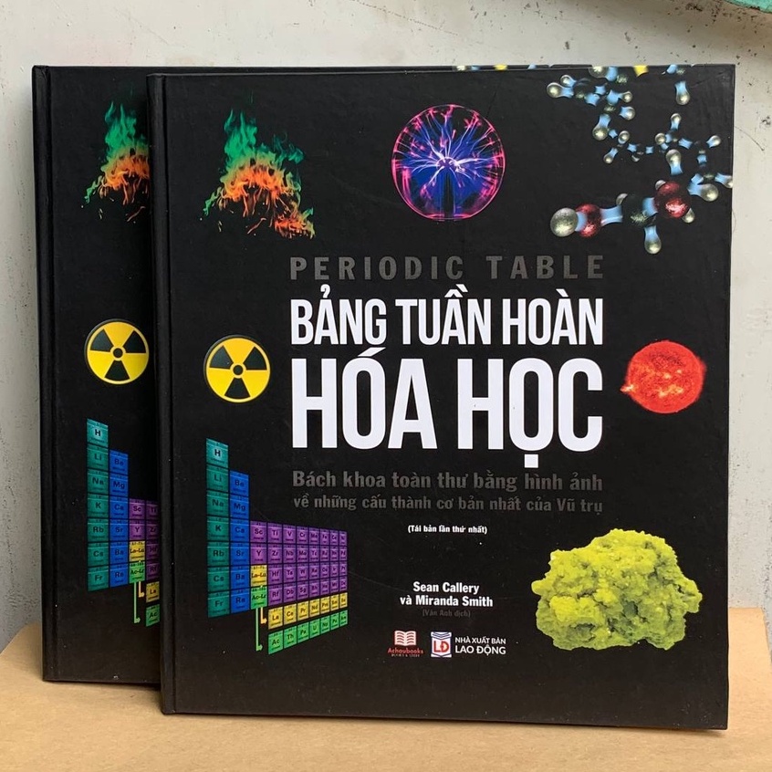 Sách - Bảng Tuần Hoàn Hóa Học - The Periodic Table + Tặng kèm Bookmark xinh xắn