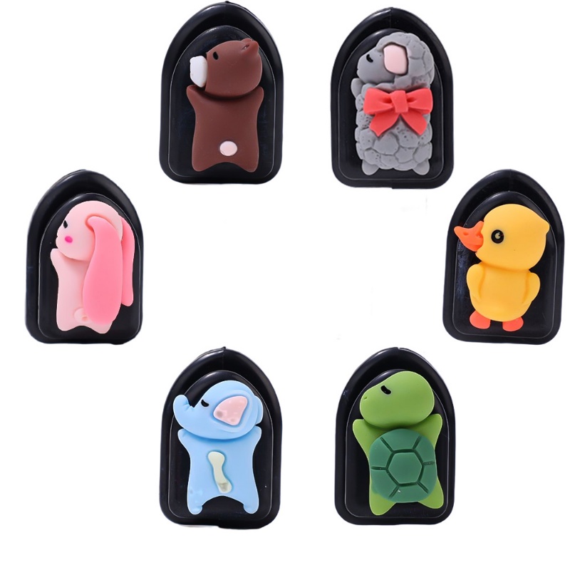 Móc Treo Túi Mua Sắm / Móc Treo Đồ Mini Tự Dính Hình Động Vật / Thỏ Mini Dễ Thương Trang Trí Nội Thất Xe Hơi