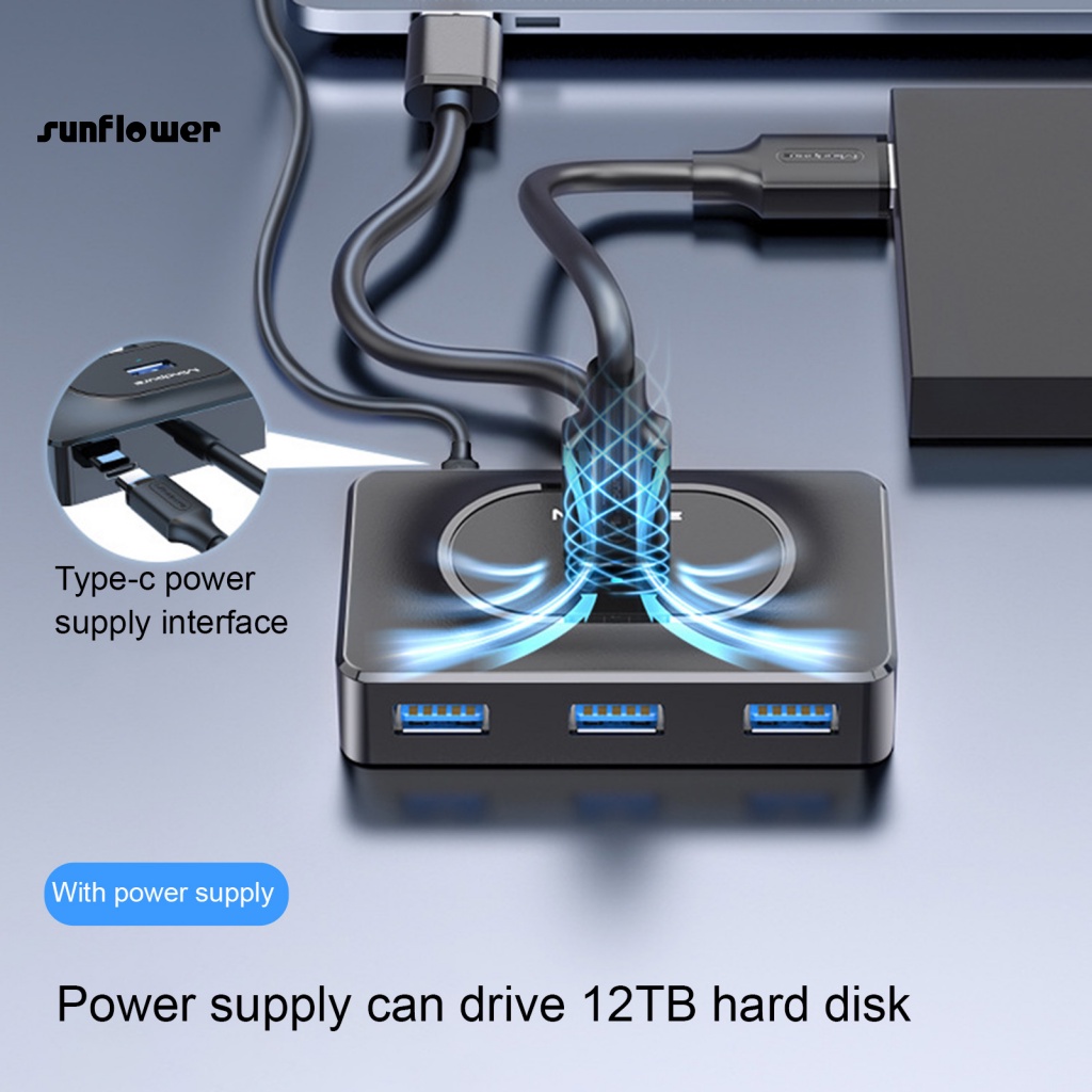 Bộ chia nhiều cổng USB LENOVO tốc độ cao thích hợp cho Windows Mac OS for Linux