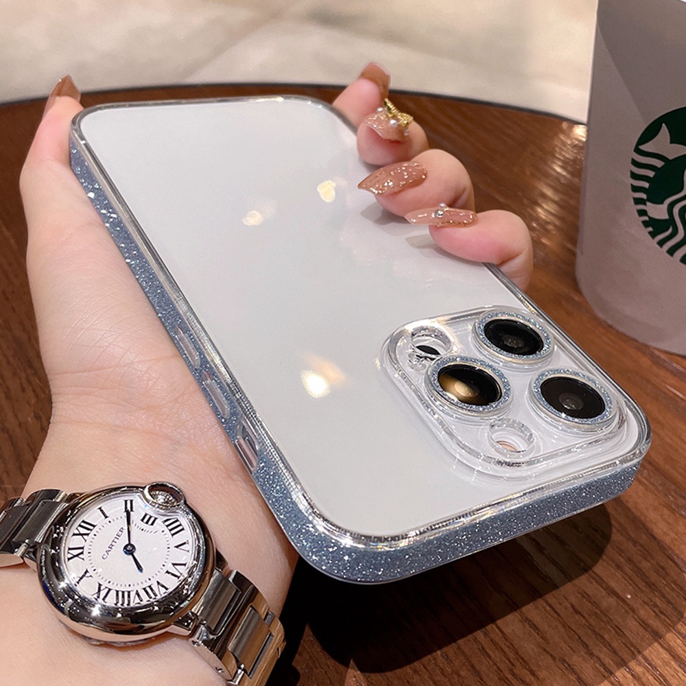 Ốp Lưng Kính Cường Lực Bảo Vệ Camera Cho iPhone 14 Plus 14 Pro MAX iPhone 12 13 Pro MAX