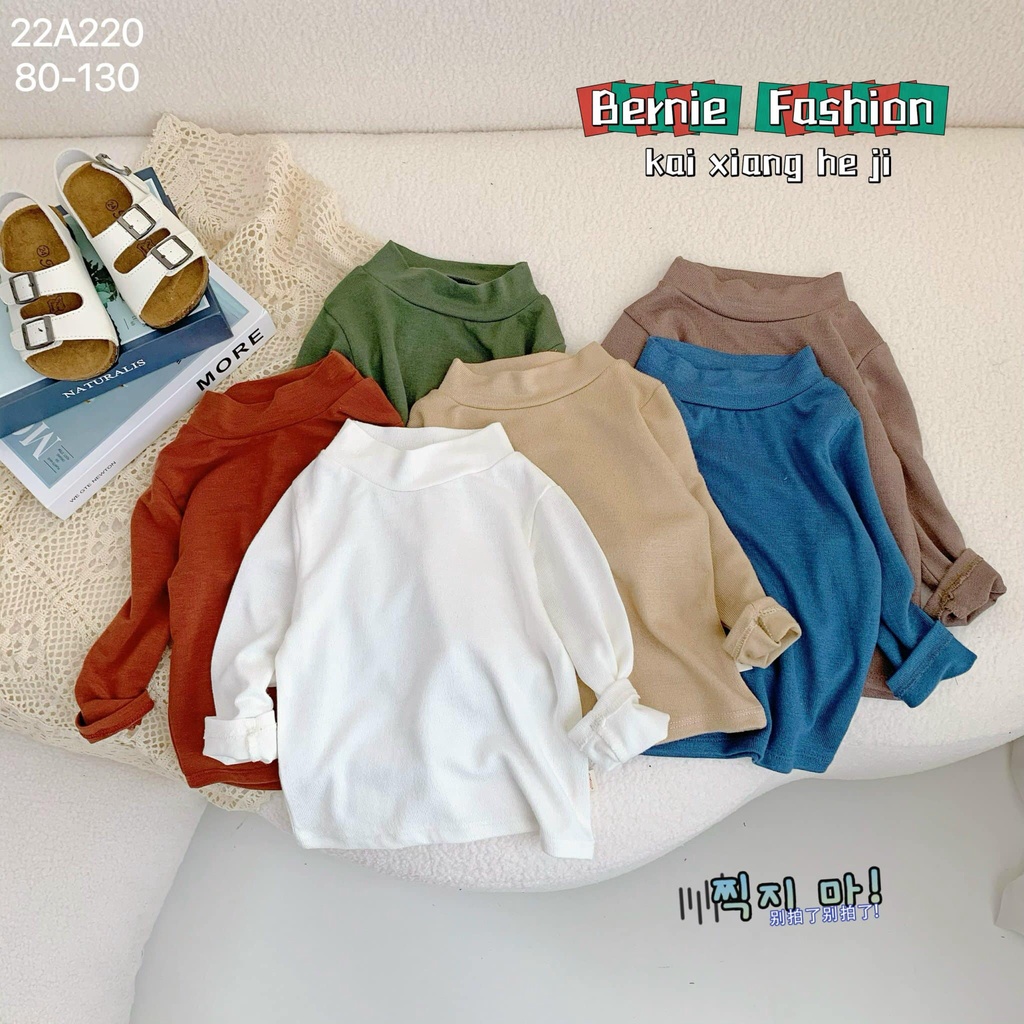 Áo giữ nhiệt cổ 3 phân, 3p Bernie cho bé