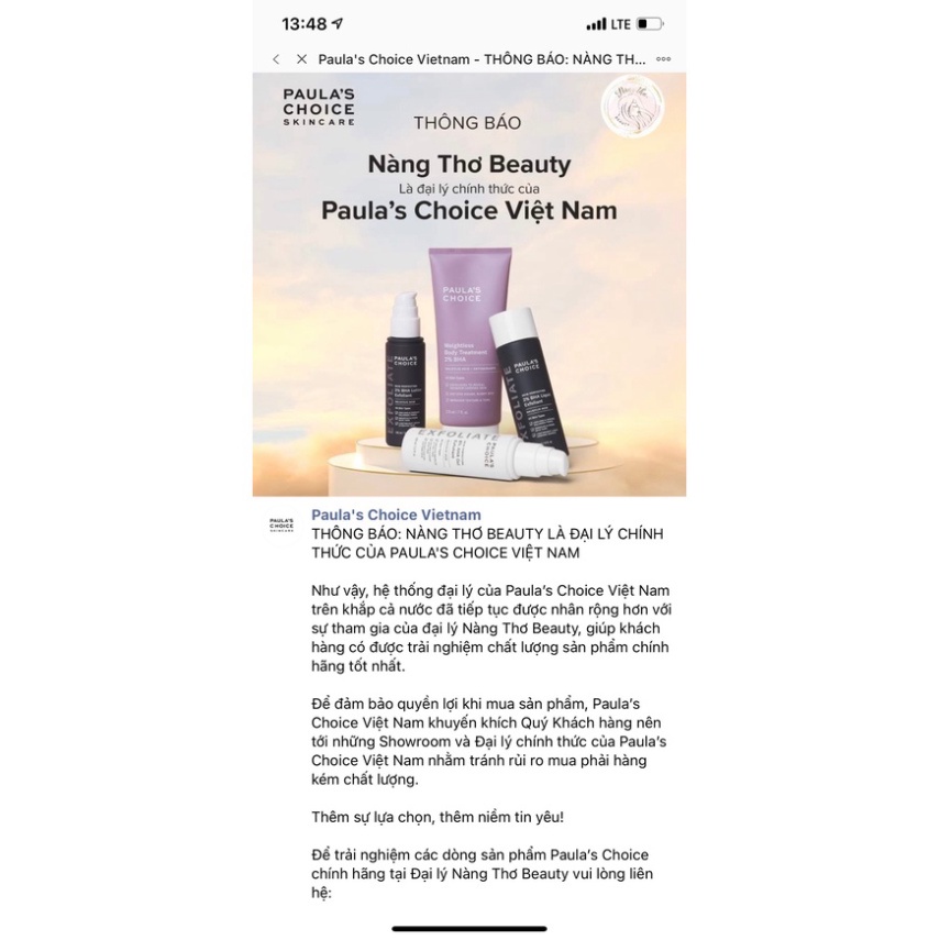 Retinol Xóa Nếp Nhăn, Ngăn Ngừa Lão Hóa Paula's Choice Clinical 0.3% Retinol + 2% Bakuchiol Treatment
