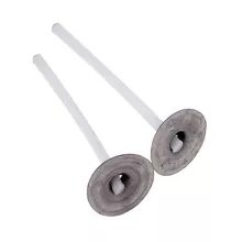 100 gram bấc nến cotton không khói đen kẹp sẵn đế dùng cho nến sáp bơ  - Tuệ Đăng