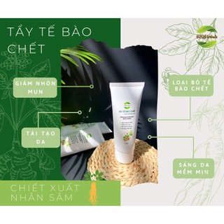Tẩy da chết Nhân sâm - thảo dược 130g