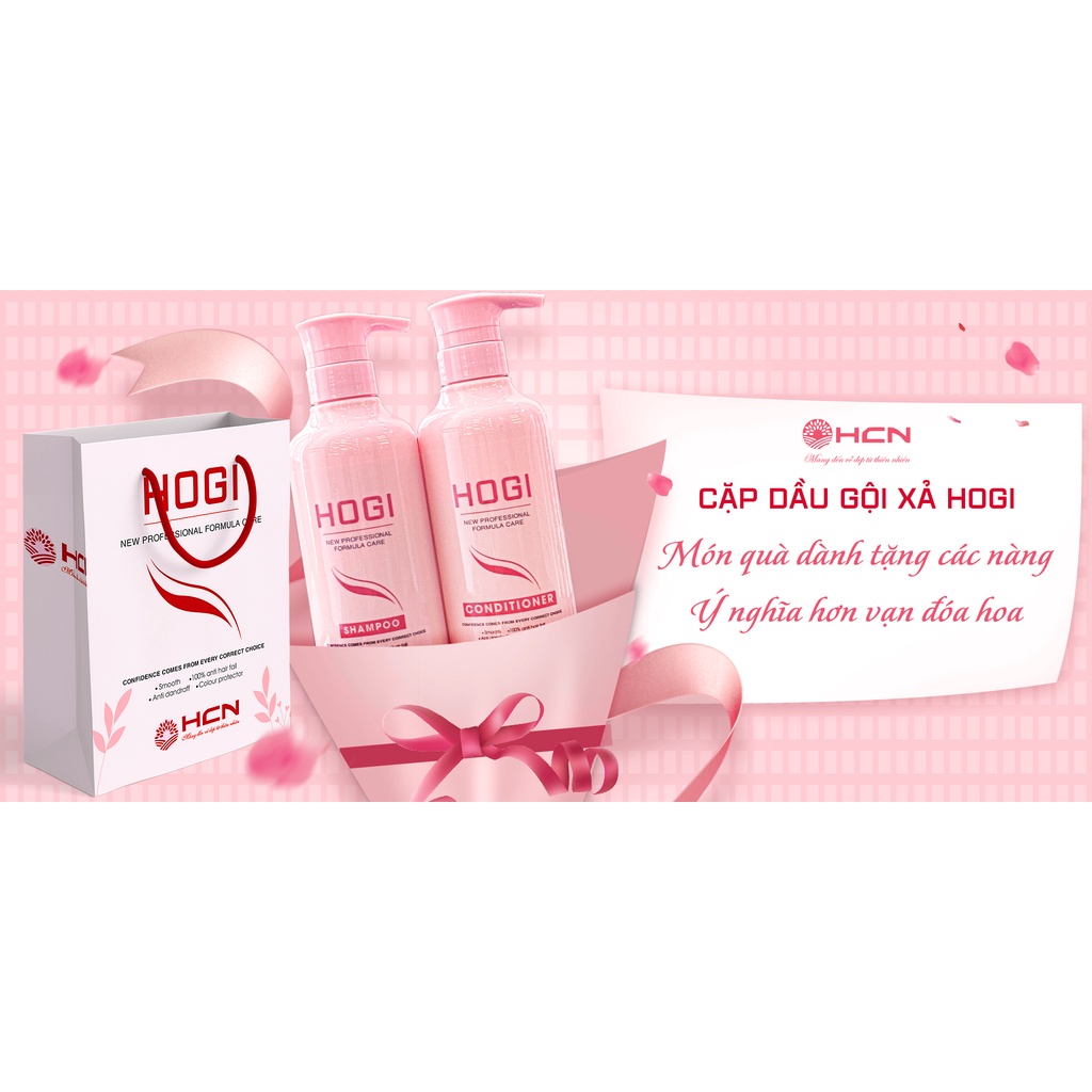 Cặp Dầu Gội Xả Cao Cấp Hogi