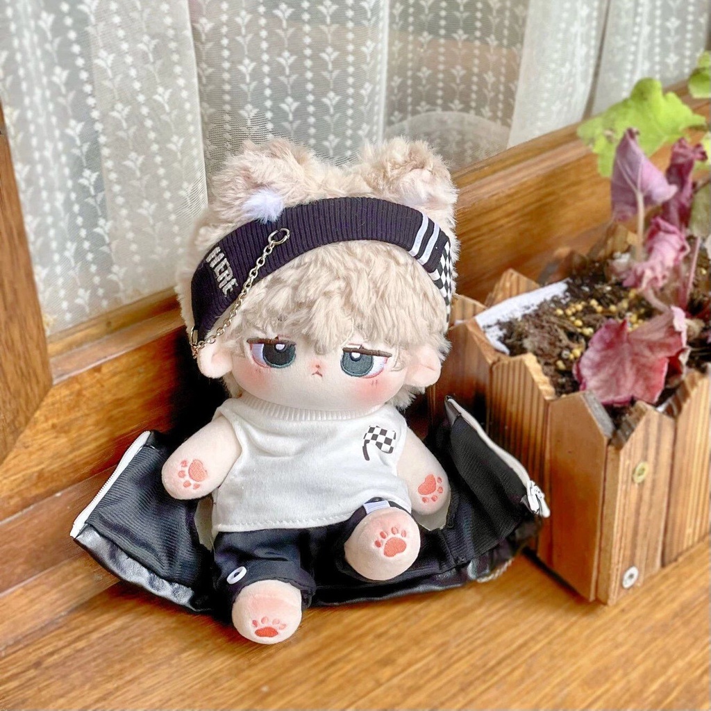 Áo Khoác Cotton Phong Cách Mới 2023 Cho Búp Bê 20cm