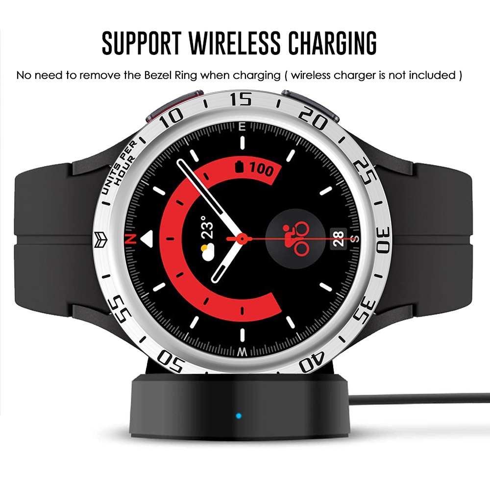 Ốp Khung Thép Không Gỉ Bảo Vệ Cho Đồng Hồ Thông Minh Samsung Galaxy Watch 5 Pro 5