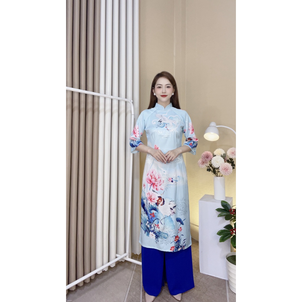 💕Siêu phẩm áo dài cách tân 2 tà cao cấp đẹp ảnh thật 100% hàng thiết kế giá sỉ😍