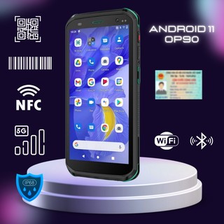 Máy quét mã vạch pda đọc được cccd – máy kiểm kho pda android 11 – máy pda optori op90