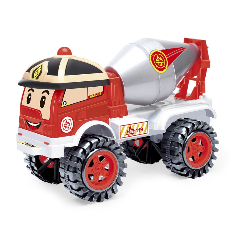 Đồ chơi MÁY XÚC poli cho bé siêu to, có thể dễ dàng điều chỉnh cần múc và di chuyển TKMB68