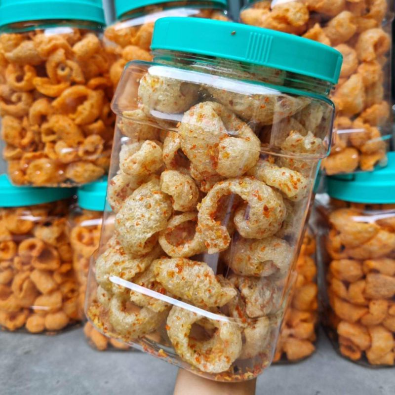 Da heo chiên giòn vị tỏi ớt ( hủ 300g)