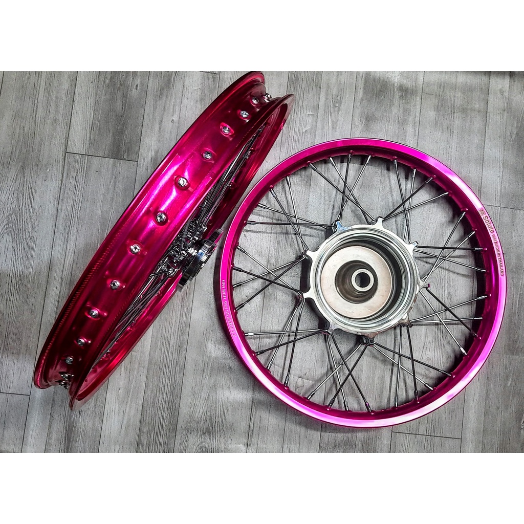 Bộ bánh tăm vành 17 inh dùng lên kiểng cho xe tay ga Air Blade / Vision / Vario 125-150cc