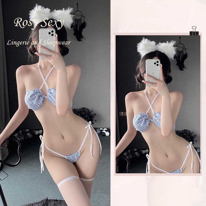 Bộ bikini hai mảnh cột dây hông gợi cảm LG335