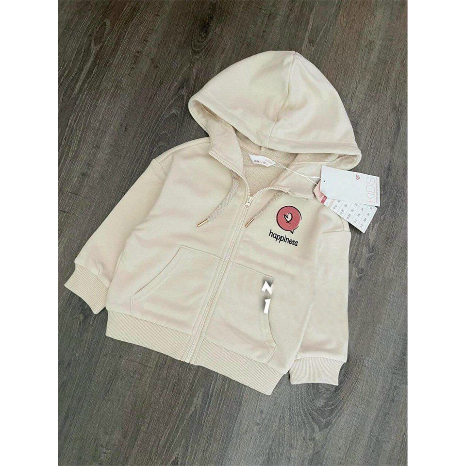 ÁO NỈ HOODIE CÓ MŨ IN CHỮ CHO BÉ TRAI VÀ BÉ GÁI