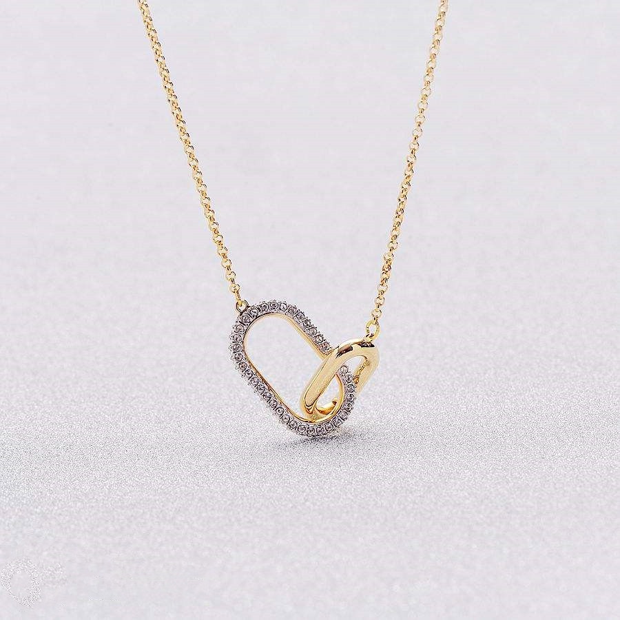 Dây Chuyền Chuỗi Pha Lê Xương Quai Xanh Có Khóa Cài Thời Trang Làm Quà Giáng Sinh Cho Nữ