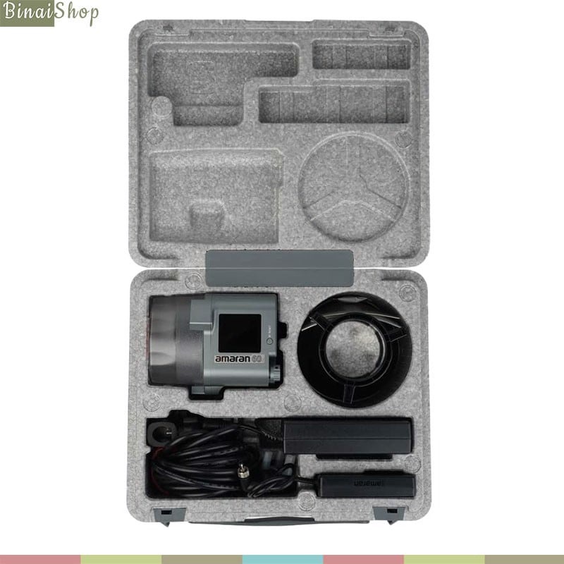 Aputure Amaran 60d / 60x - Đèn Led Siêu Sáng Cho Studio, Nhiệt Độ Màu 2700K-6500K, 65W