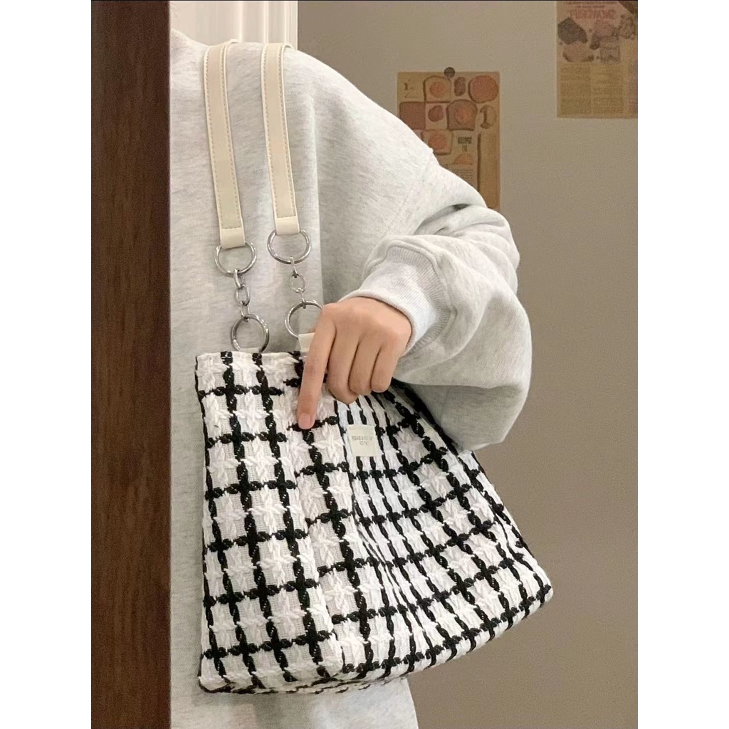 [Hàng Có Sẵn] Túi Xách Học Sinh Vải Bố Kích Thước 23 X 33 X 13