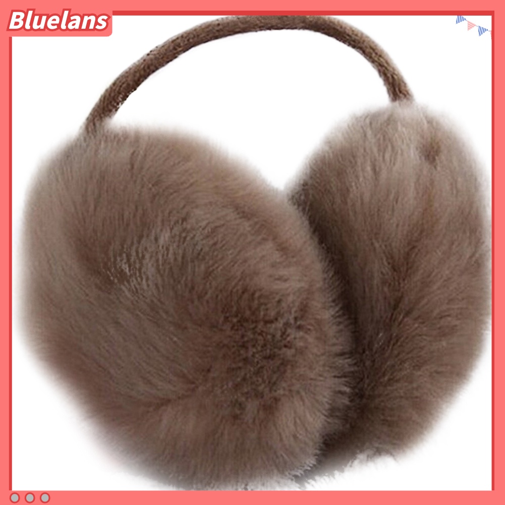 Bông Chụp Tai Phủ Lông Giả Mềm Mại Giữ Ấm Mùa Đông Thời Trang Cho Nữ