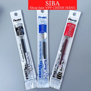 Ngòi bút gel Pentel nét 0.5/ 0.7/ 1.0mm, ruột thay thế bút Pentel energel các màu xanh/ đỏ/ đen