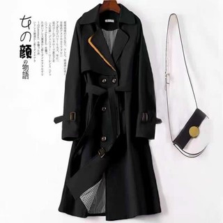 Mangto dáng dài phong cách Hàn Quốc