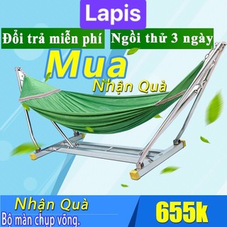 Khung võng xếp inox vuông loại tốt hàng xuất khẩu_Võng Xếp