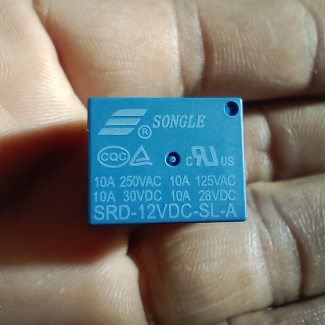 Relay SRD-03V05V 06 09V12V 24VDC-SL-A/SL-C 10A 4 chân 5 chân