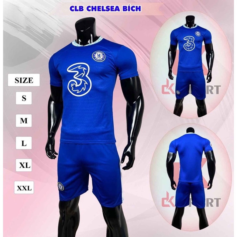 bộ quần áo bóng đá CLB Chelsea bích