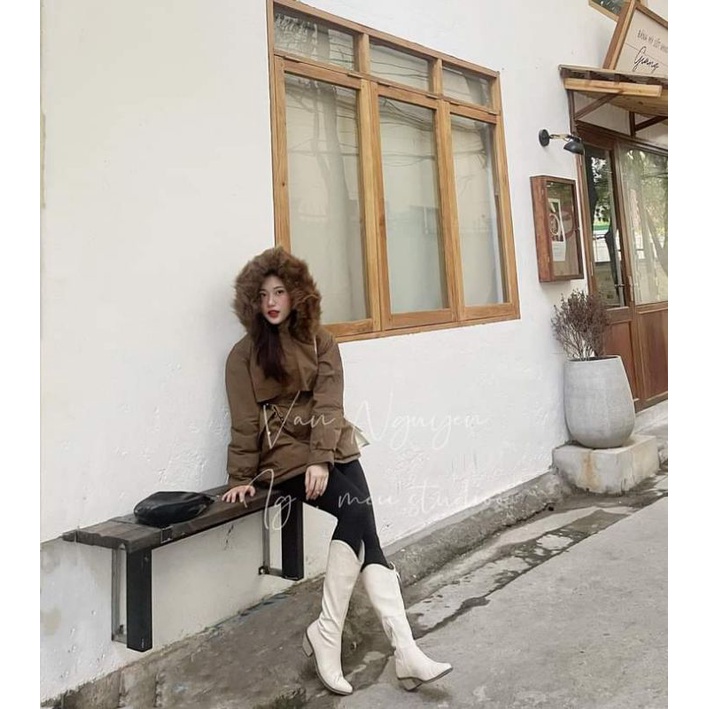 áo phao parka lót lông