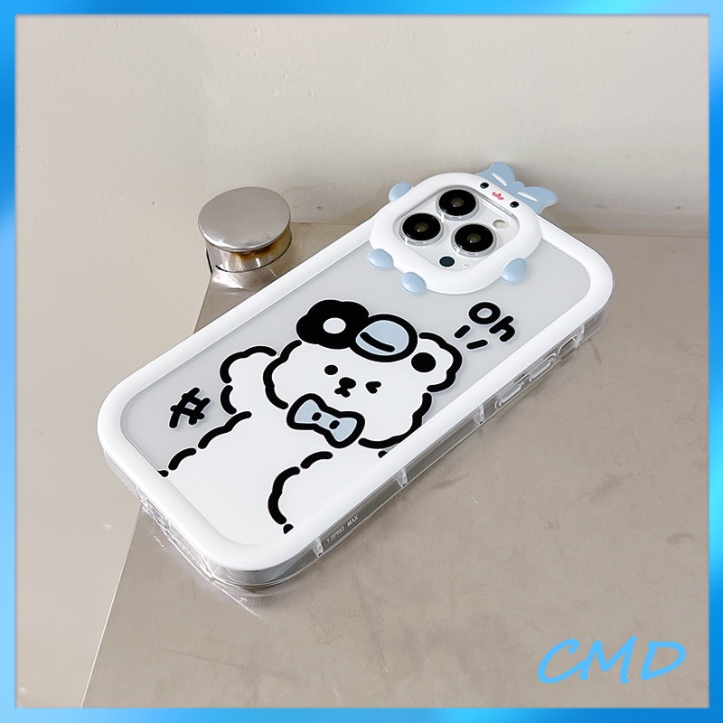 Ốp Điện Thoại hình quái vật nhỏ Gấu hoạt hình Cho Iphone 6 / 6S / 6splus / se / 7 / 7plus / 8 / 8plus / X / xs / xsmax / 11 / 12 / 13 / 14 / plus / pro / pro max-6007