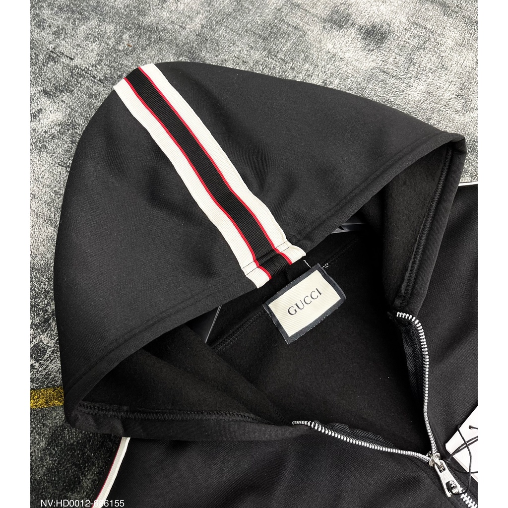 Áo Khoác Hoodie Khoá kéo, Áo Hoodie Gucci Nam Nữ