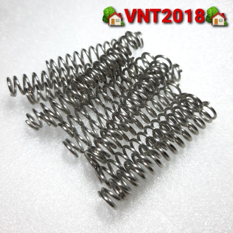 Lò xo nén inox304 phi 7mm sợi 1mm