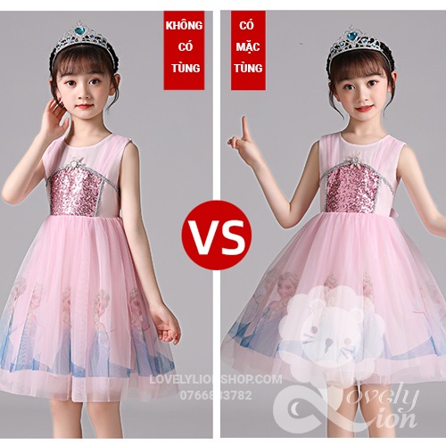 Tùng phồng váy trẻ em