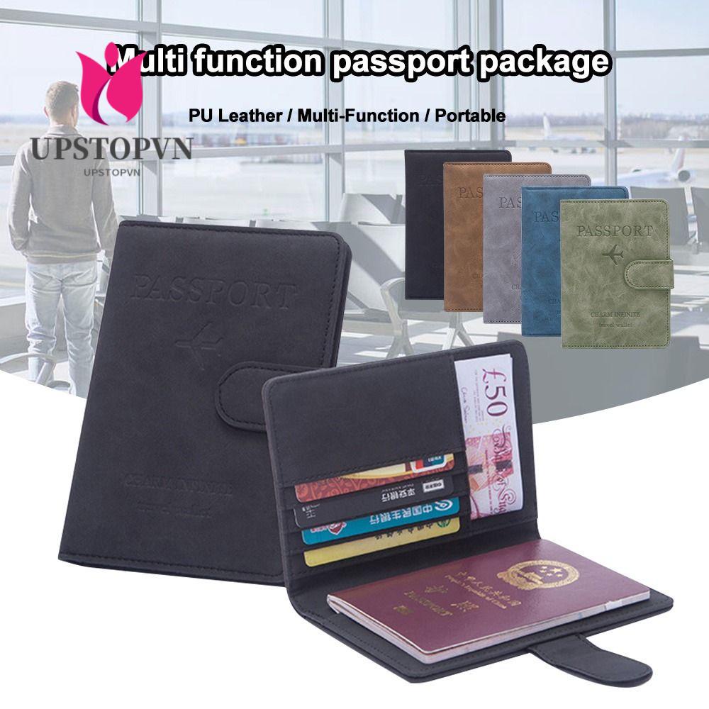 Vỏ Bọc Hộ Chiếu Có Ngăn Đựng Thẻ Tiện Lợi Ốp
