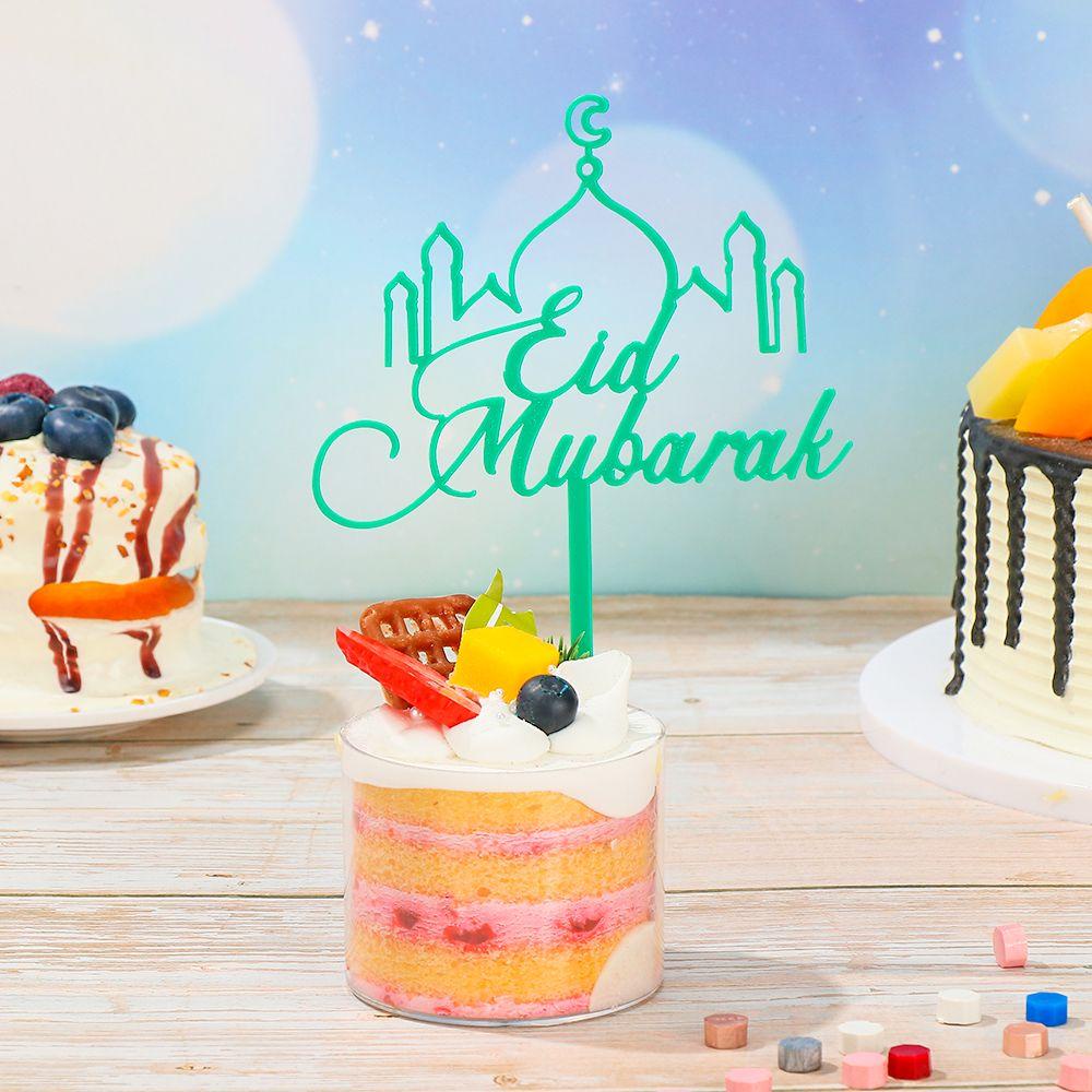 ESPO Phụ Kiện Trang Trí Bánh Kem Phong Cách Hồi Giáo Mới