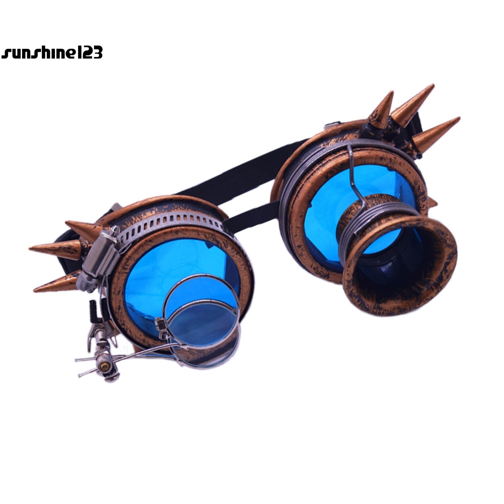 Kính mát đính đinh tán phong cách Steampunk vintage