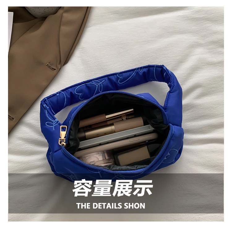 Túi Xách Cotton Nylon Thêu Họa Tiết Thời Trang Mới 2022 Cho Nữ