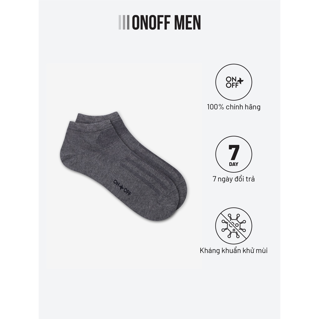 Tất vớ nam Modal công sở không cổ kháng khuẩn khử mùi - 18AP22A163