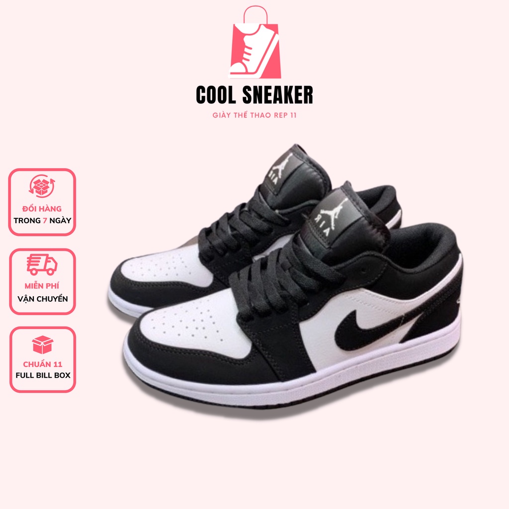 Giày 𝗝𝗼𝗿𝗱𝗮𝗻 Panda Cổ Thấp Nam Nữ - Giày Thể Thao Sneaker 𝗝𝗼𝗿𝗱𝗮𝗻 Panda Thấp Cổ Đen Trắng Thời Trang F