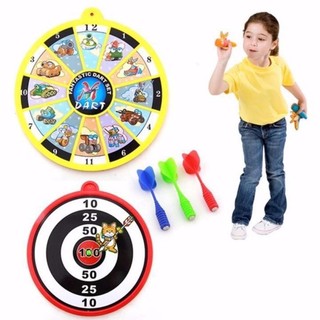 Bảng phi tiêu nam châm size 30cm kèm 3 tiêu Huy Toy Kids