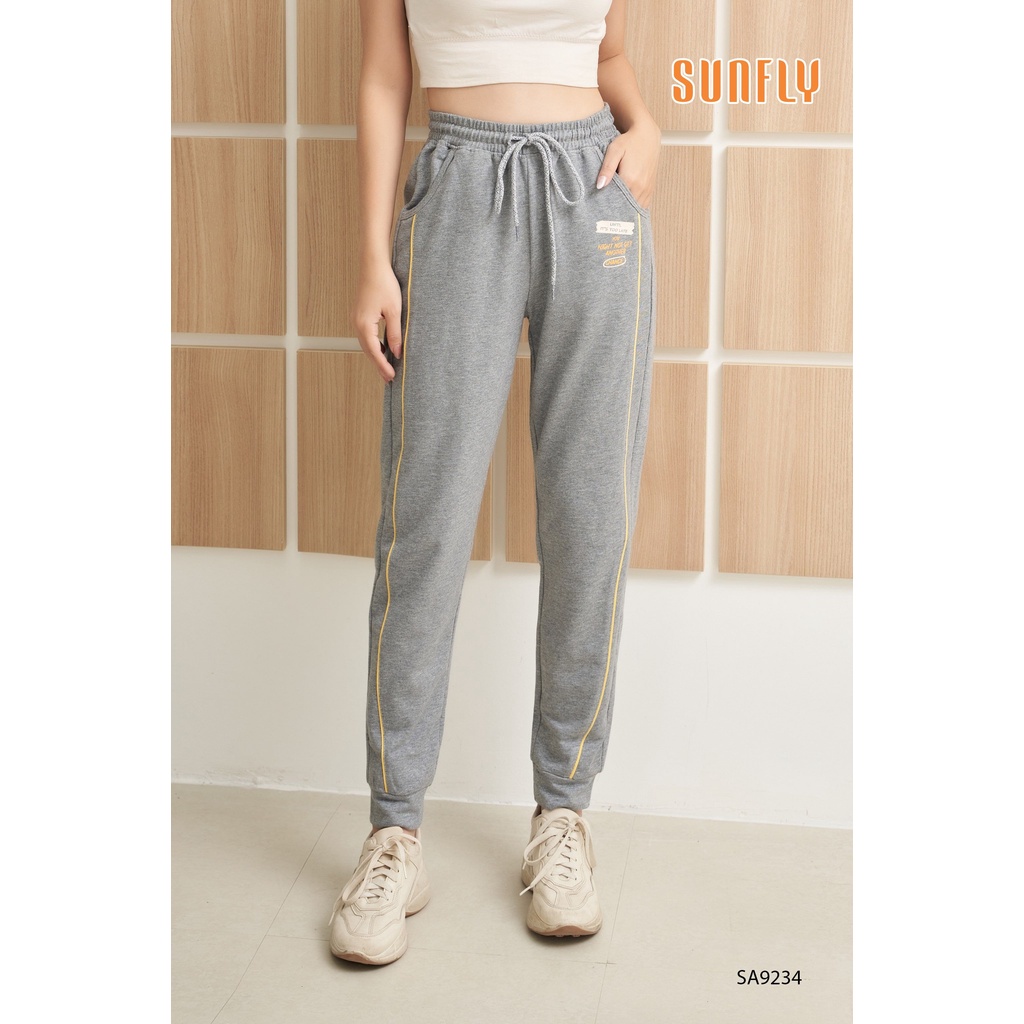 SA9234 QUẦN CASUAL SUNFLY BO GẤU COTTON DA CÁ