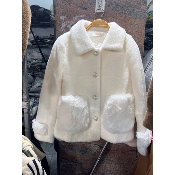 Áo khoác mùa đông áo lông hàng Quảng châu loại 1
