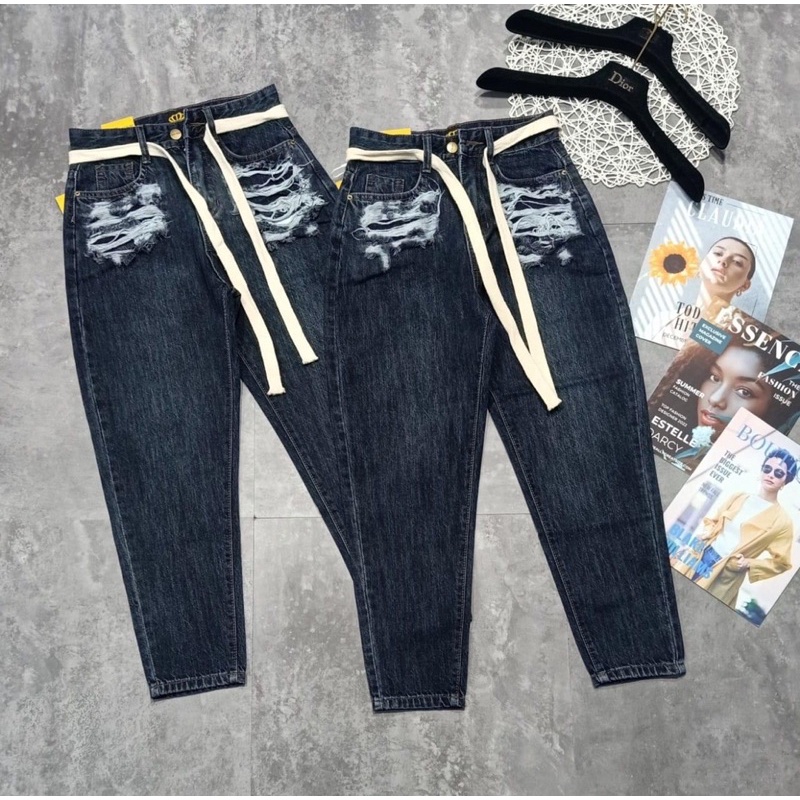 Dây Rút Quần Bản To Dài Phong Cách Unisex Phối Quần Jean mũ áo